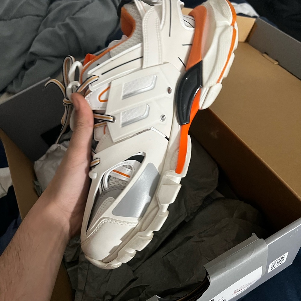Balenciaga track white & orange - Picture 8 of 15